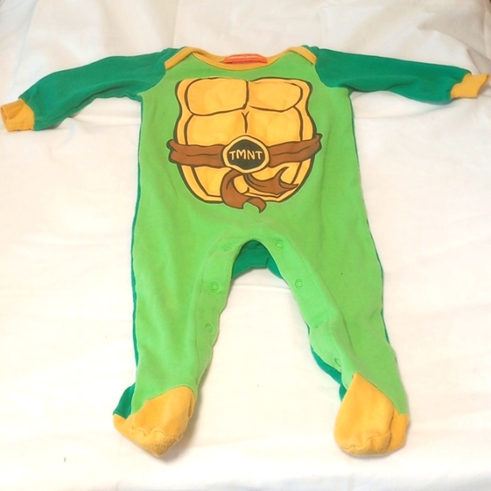 (3/$20)Nickelodeon TMNT Footed Onesie For 6-12 month old